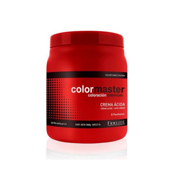 COLORMASTER CREMA EXTRA ACIDA PH3,5 D-PANTENOL 1000GRS