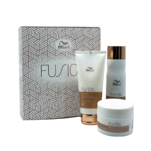 Wella – Box Fusion – Shampoo, Acondicionador y Mascara
