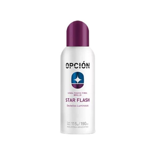 Opcion | Touch Final | Star Flash Plata Brillo Luminoso